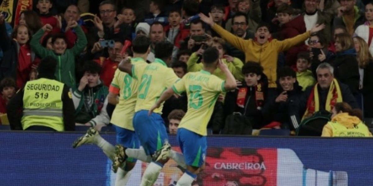 Brasilien 3-3 Spanien: Spændende uafgjort